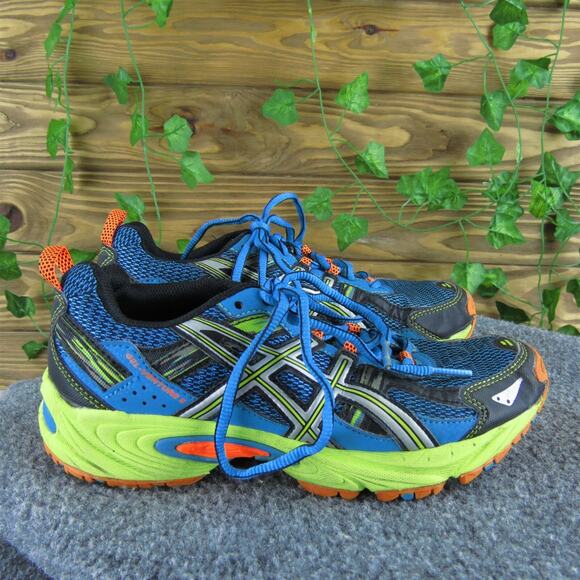 ASICS Men's Venture 5 Sneaker Blue Size 4.5‎ Medium Used 2025 - Picture 3 of 8